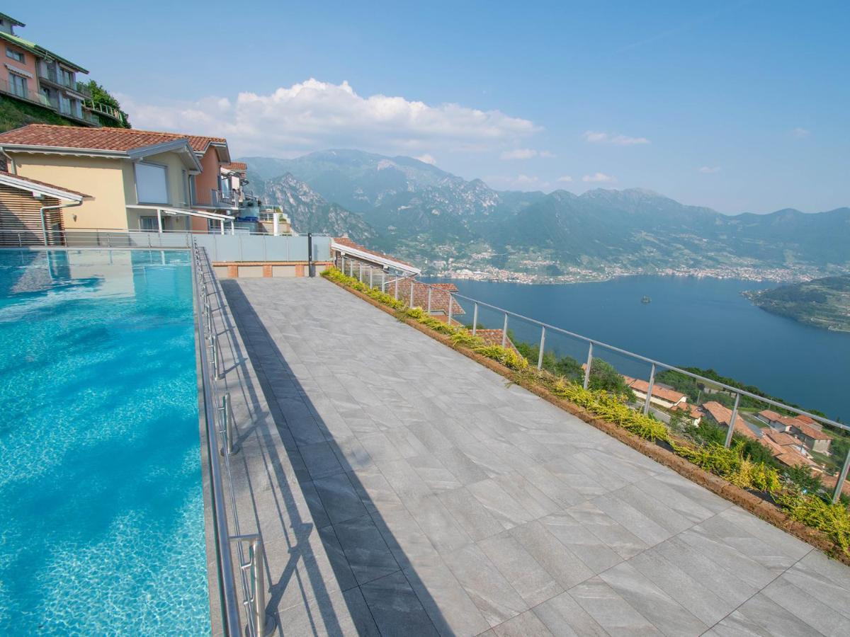Van Gogh - Beautiful Lake Iseo View And Swimming Pool Parzanica Eksteriør bilde