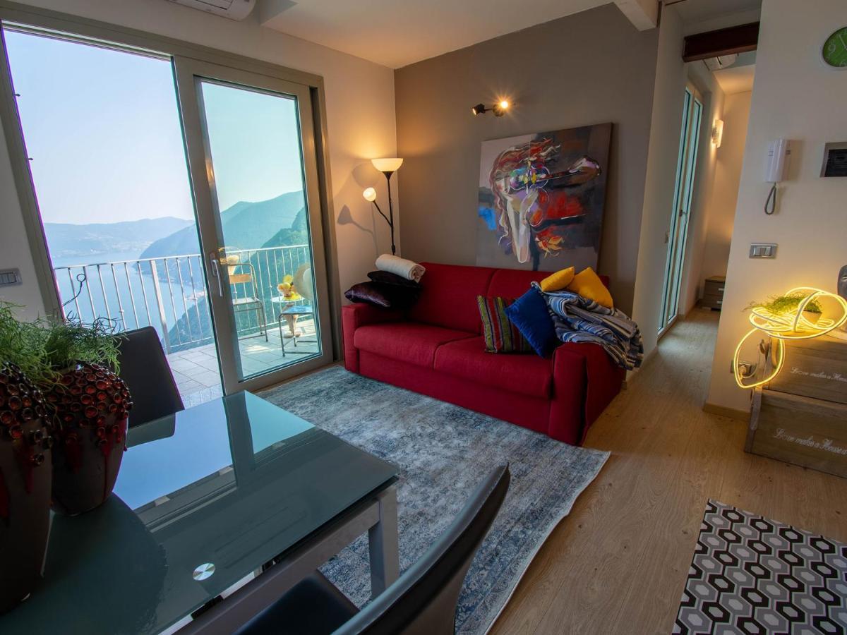 Van Gogh - Beautiful Lake Iseo View And Swimming Pool Parzanica Eksteriør bilde