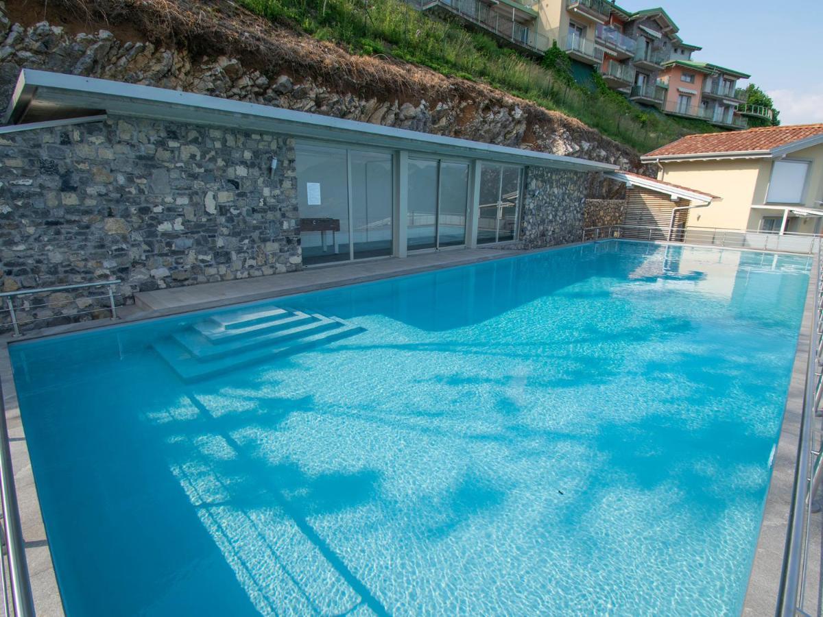 Van Gogh - Beautiful Lake Iseo View And Swimming Pool Parzanica Eksteriør bilde